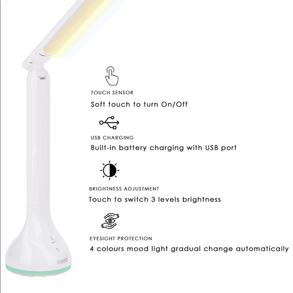 Foldable Touch Desk Lamp - Picture 5 of 9